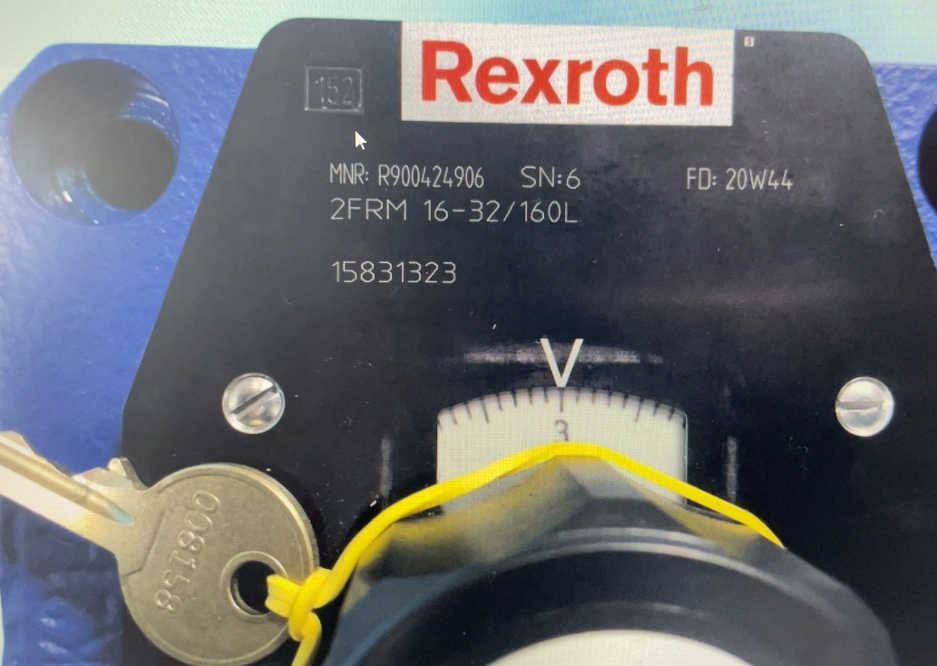Rexroth R900424906 Flow Control Valve 2FRM16-3X/160L